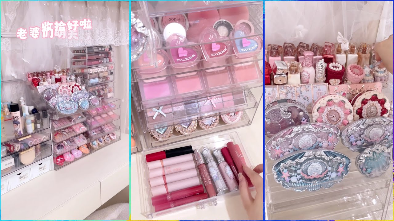 Vanity Organization Tour 💄🎀 | Huge Makeup Restocking & Setup✨