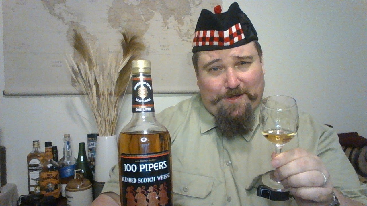 100 Pipers Blended Scotch Whisky, a review.