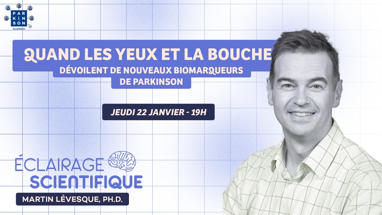 Quand les yeux et la bouche dévoilent de nouveaux biomarqueurs de Parkinson