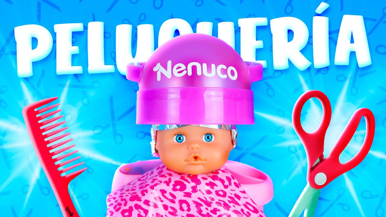 Mis Bebés de Juguete Van a la Peluquería de Purpurina  | La Guarderia Nenuco #7