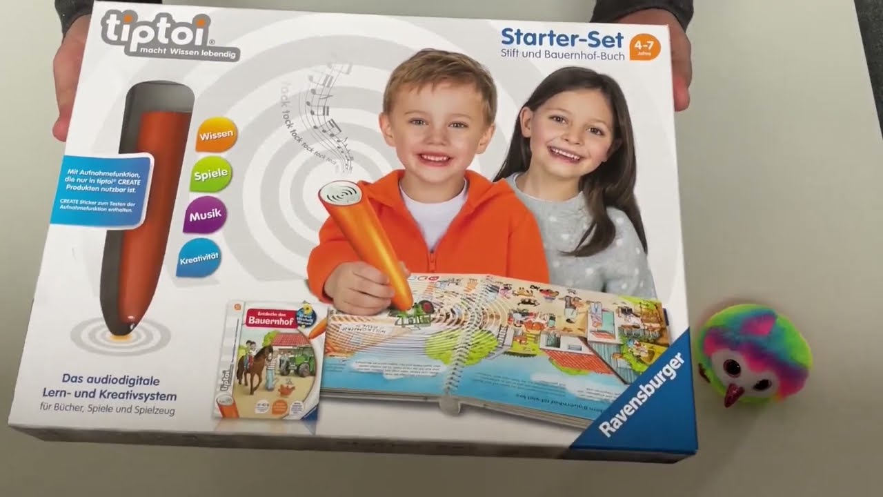 Ich öffne ein TipToi Starter-Set für euch. (Mit Pc Anleitung)