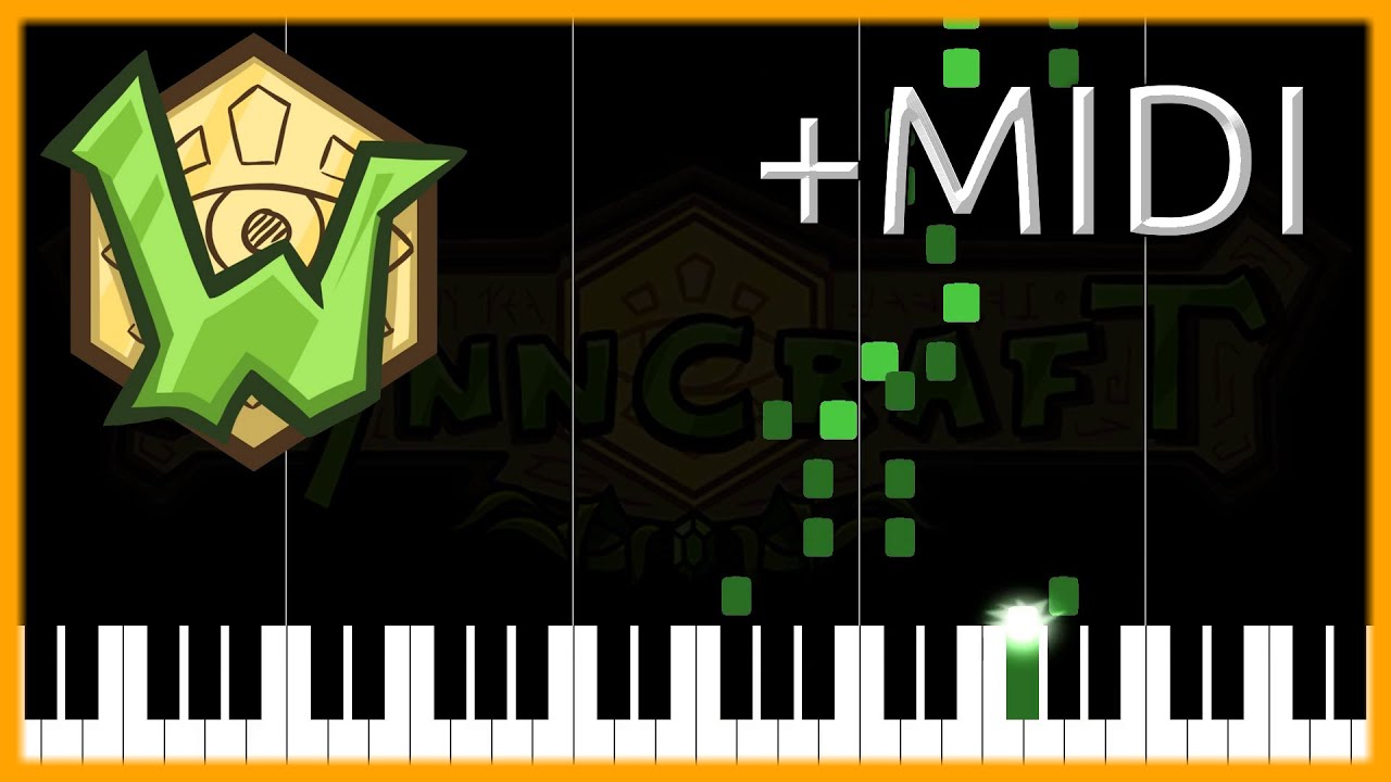 [006] Muddy Outlook (Nemract) Piano Tutorial + MIDI [Wynncraft]