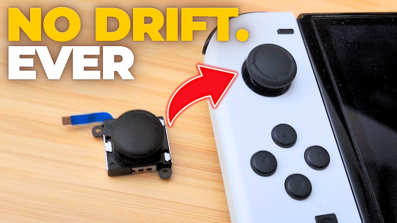 Fix Joy-Con Drift Forever | Nintendo Switch Hall Effect Joystick Mod