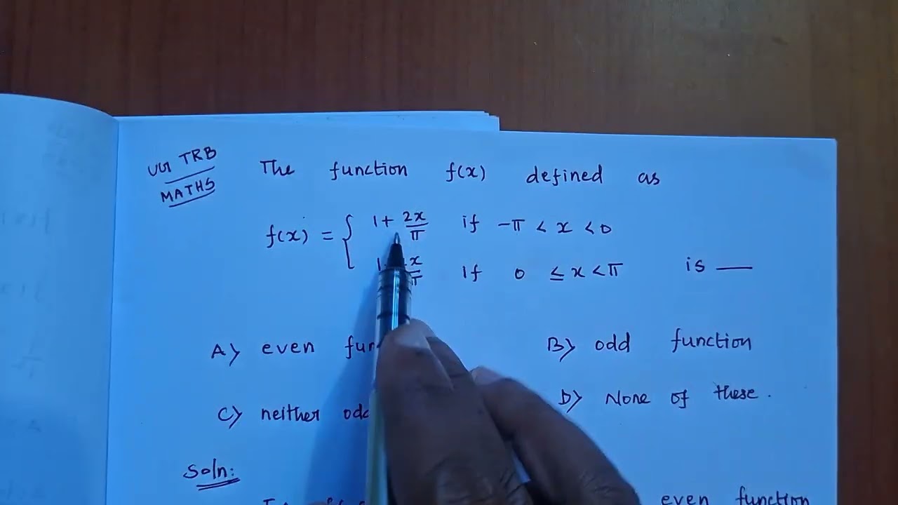 UG TRB MATHS 2026 