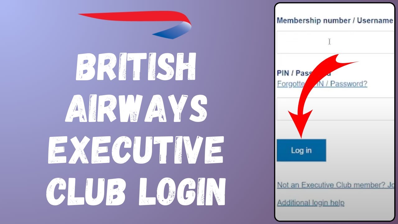 British Airways Executive Club Login | How to Sign in to BA Executive Club Account (2026)