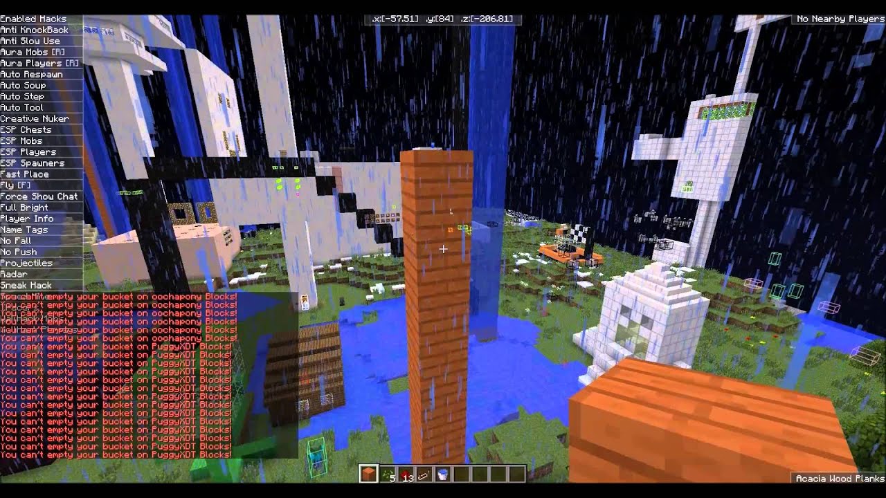Solo Minecraft Griefing