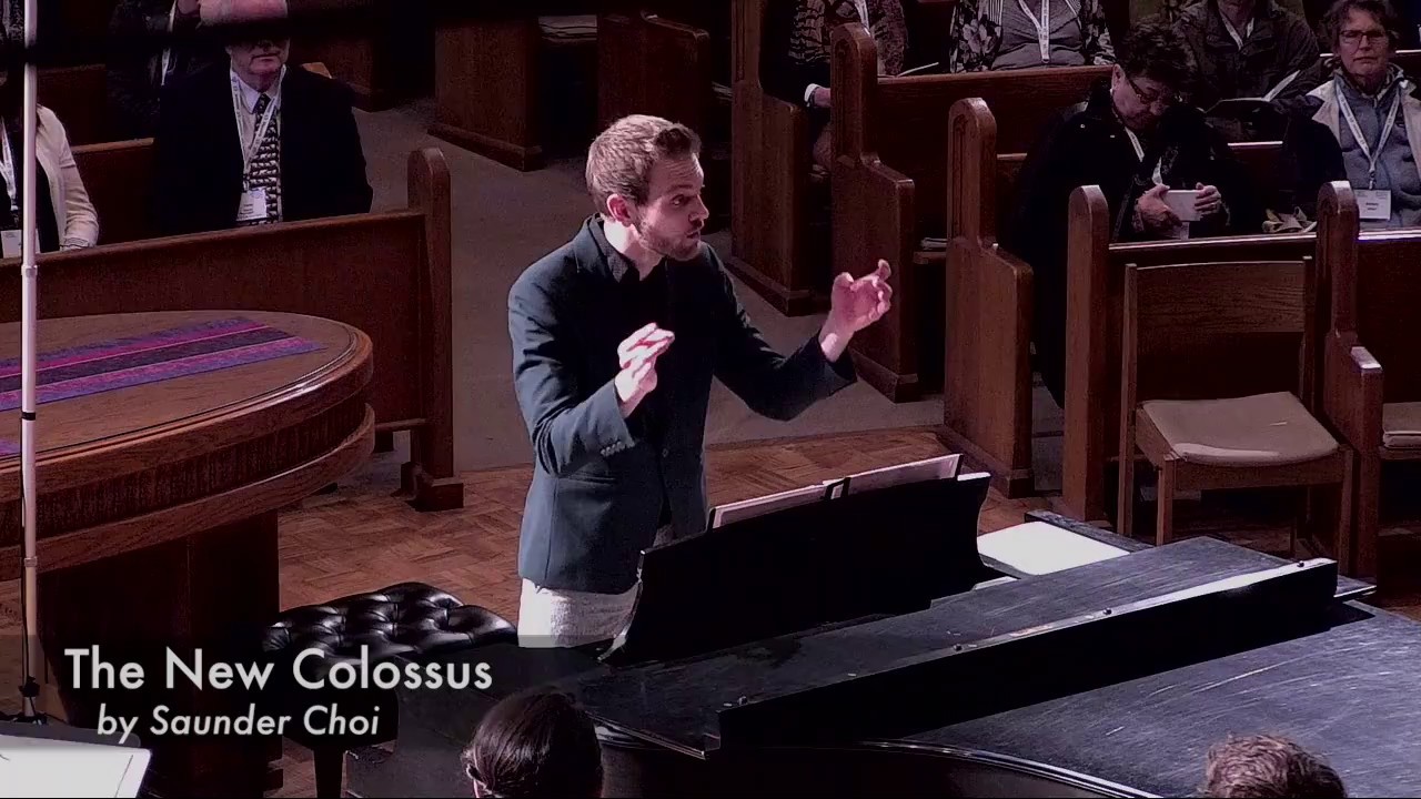 The New Colossus (by Saunder Choi)- L.A. Choral Lab