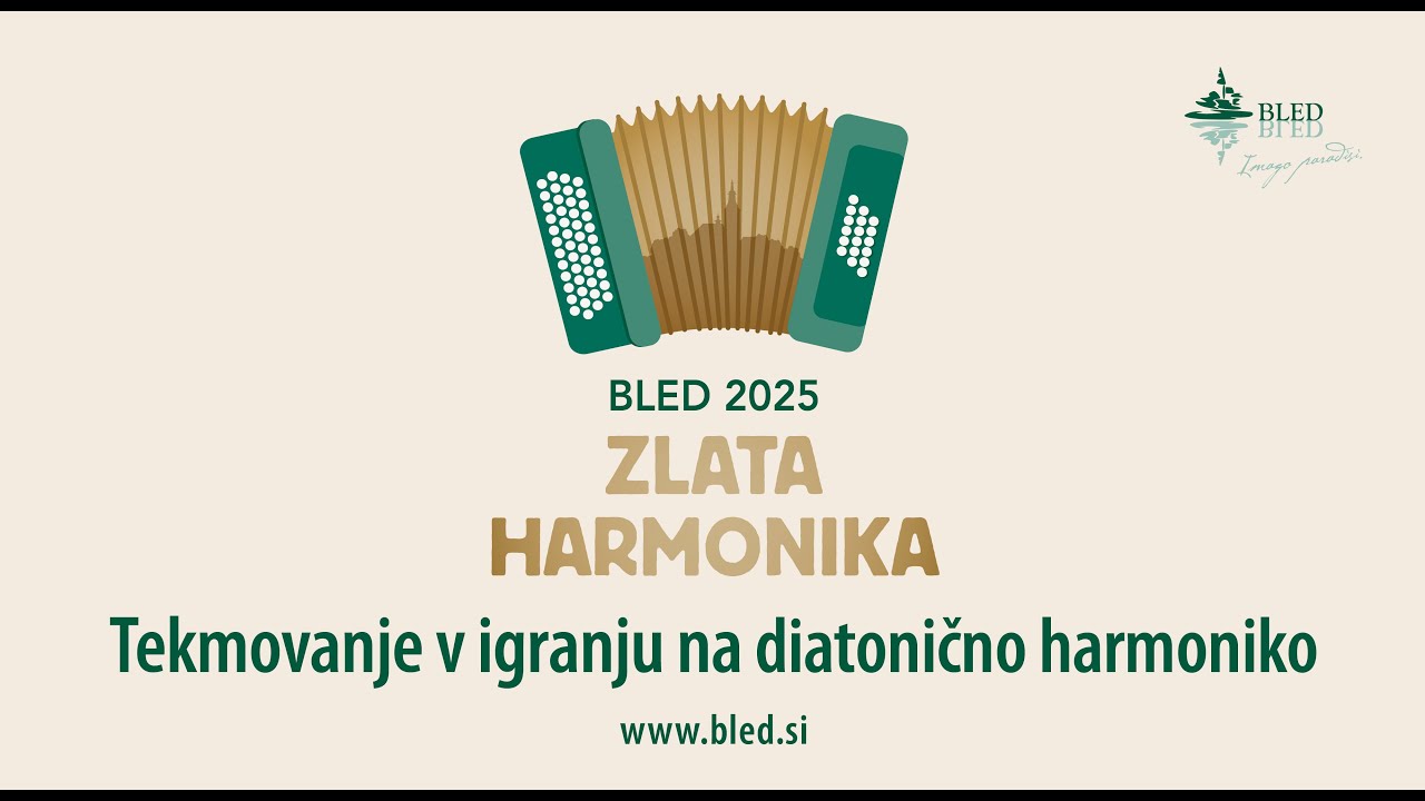 Zlata harmonika Bled 2025