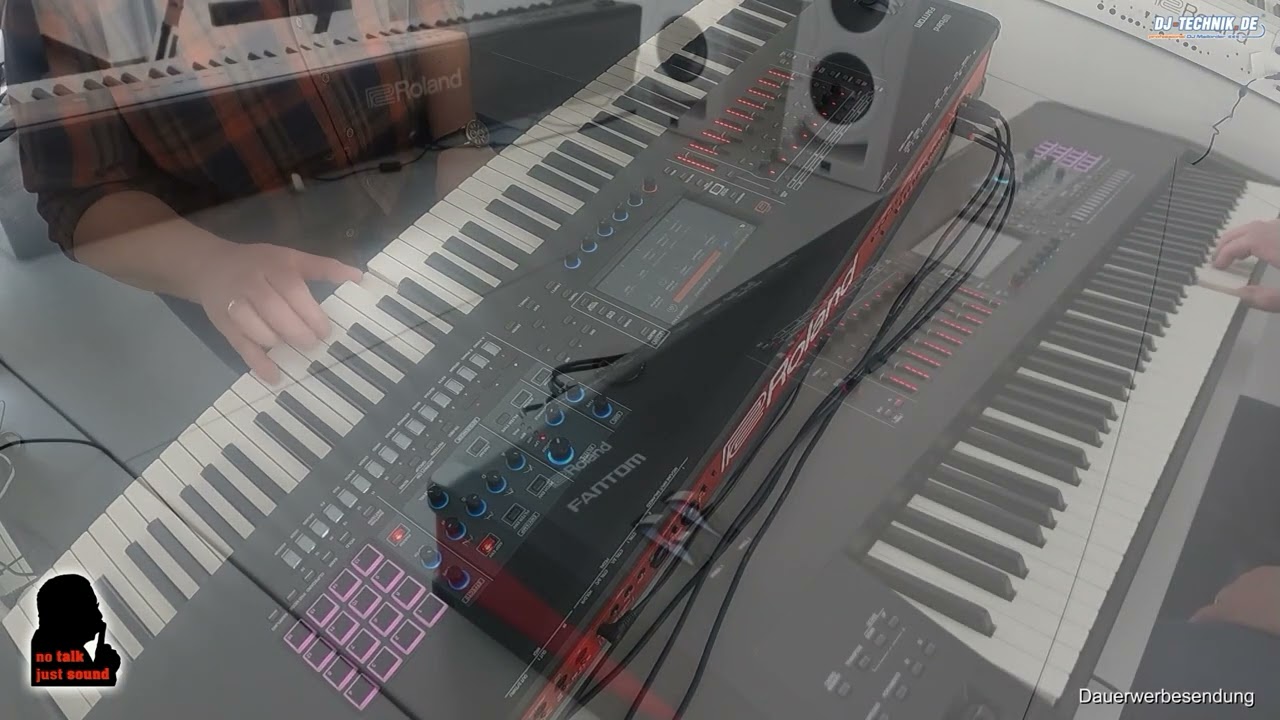 DJ-Technik.de - NO TALK, JUST SOUND – Roland Fantom 8 – Crazy Sound Selection 2