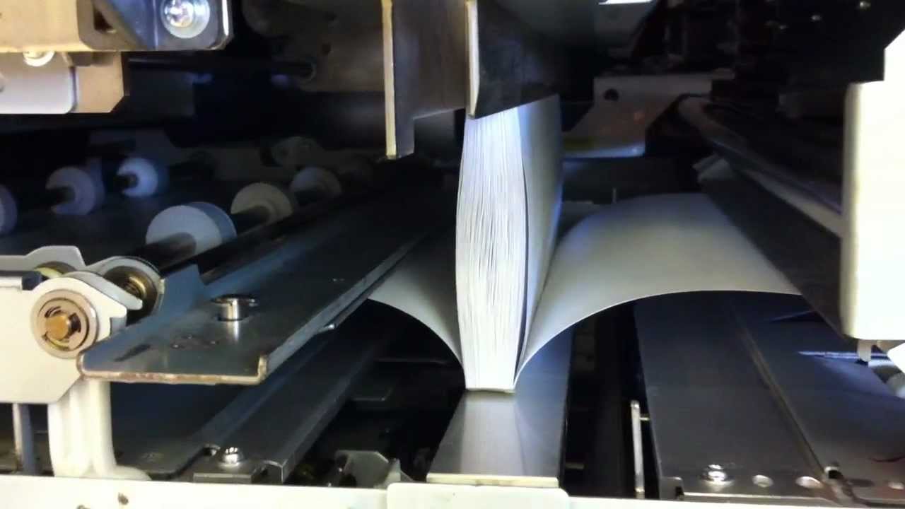 Canon Perfect Binder A1 - Making a book