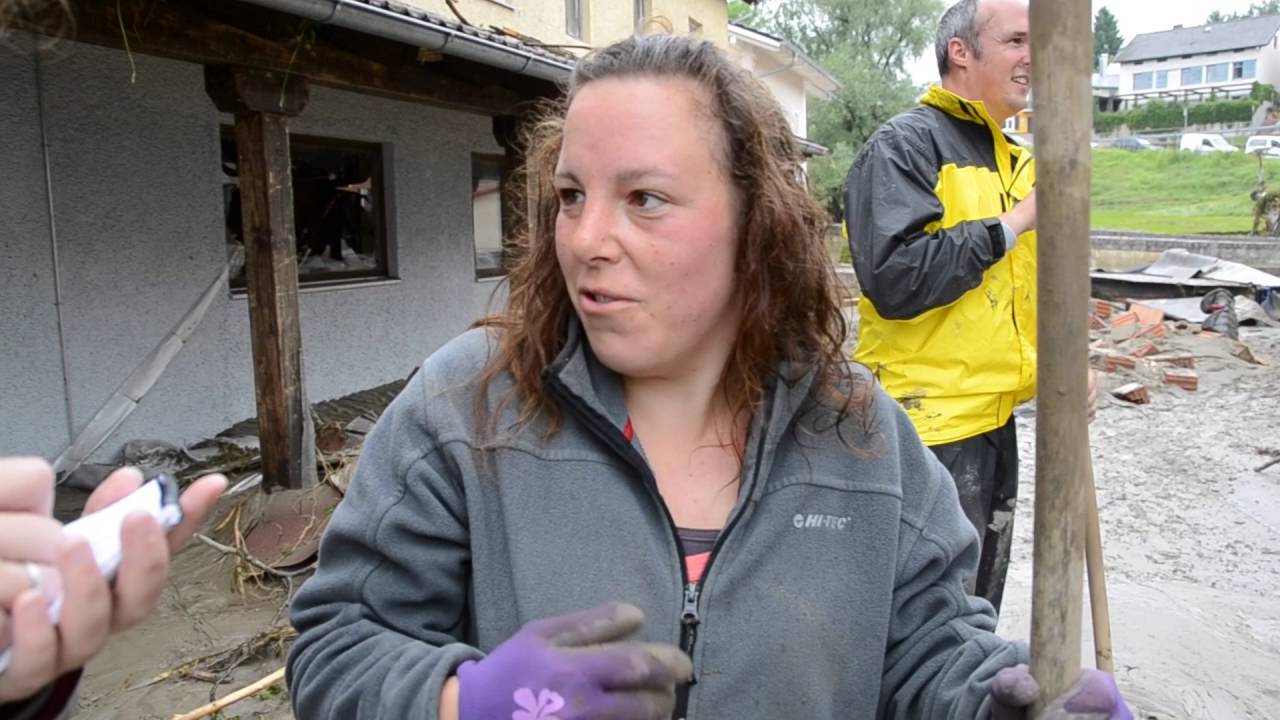 Hochwasser 2016: Aufräumarbeiten in Simbach