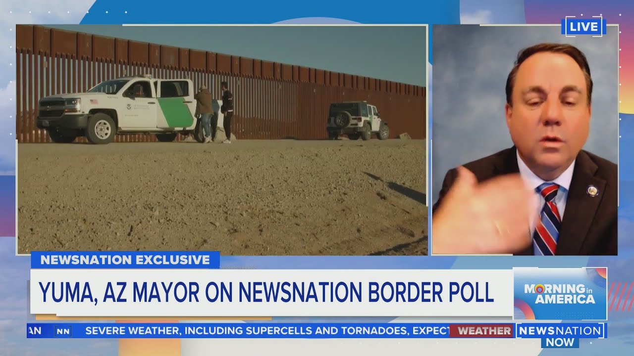 Yuma, AZ mayor on NewsNation border poll | Morning in America