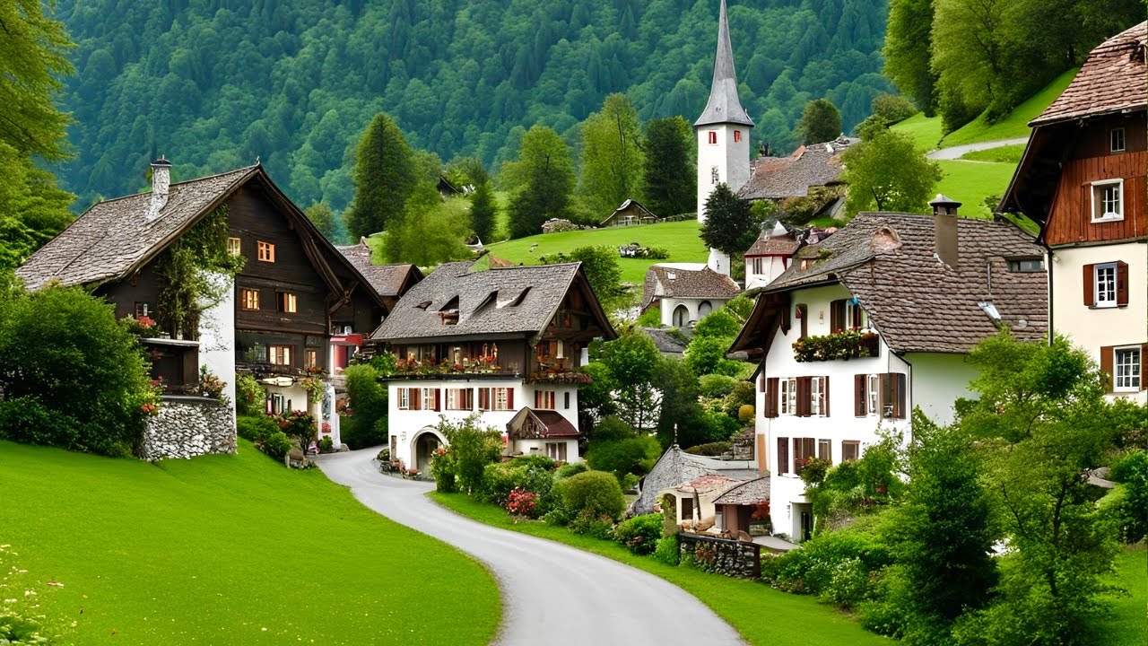 ЛАУТЕРБРЮННЕН _ Самый живописный пешеходный маршрут Швейцарии🇨🇭Швейцарская долина