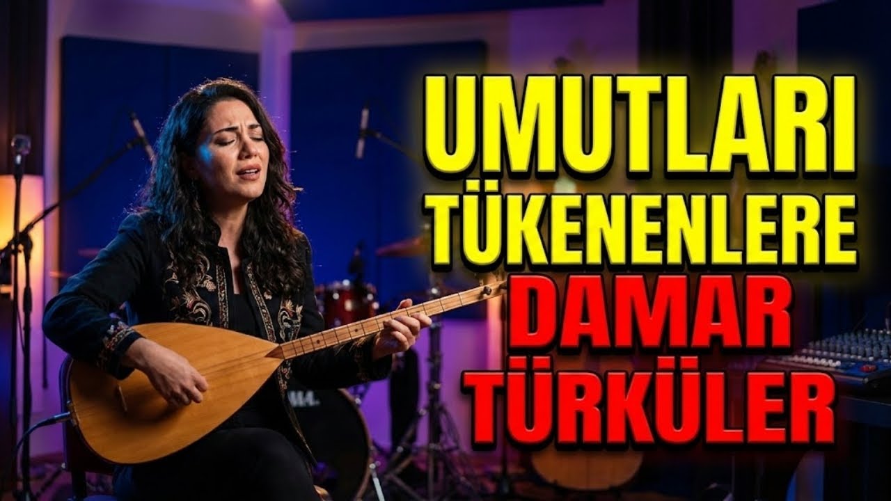 Damar Türküler | Umutları Tükenenlere Ağlatan & Dertli Seçme Türküler