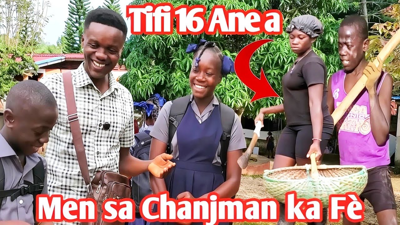 JESSICA ak GORINO se 2 timoun kap travay latè vin gade jan yo kontan mwen menen yo lekol