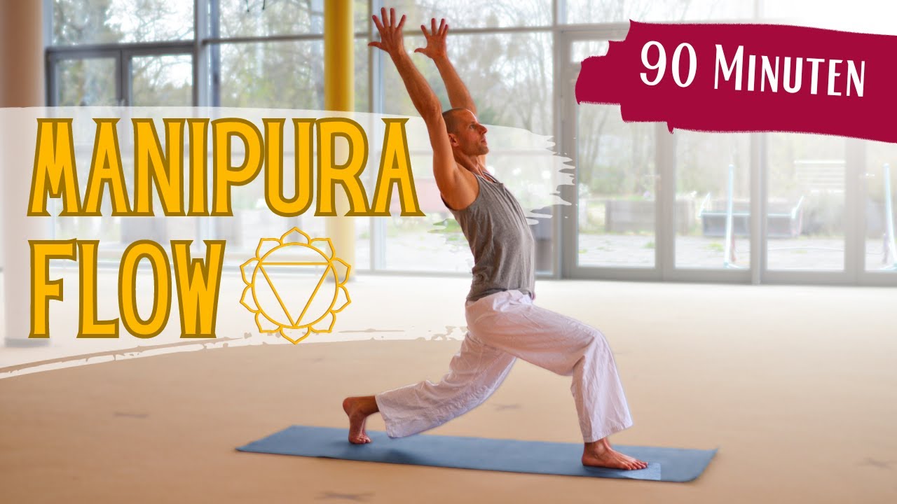 RAVI  | Asana Flow  Manipura Feuer | Yogastunde fordernd | Thema 3