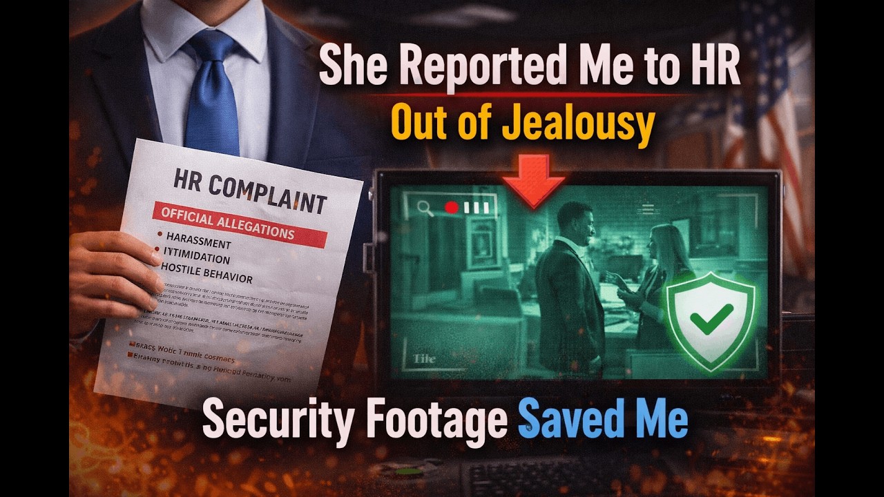 She Reported Me To HR Out of Jealousy - Security Footage Saved Me.