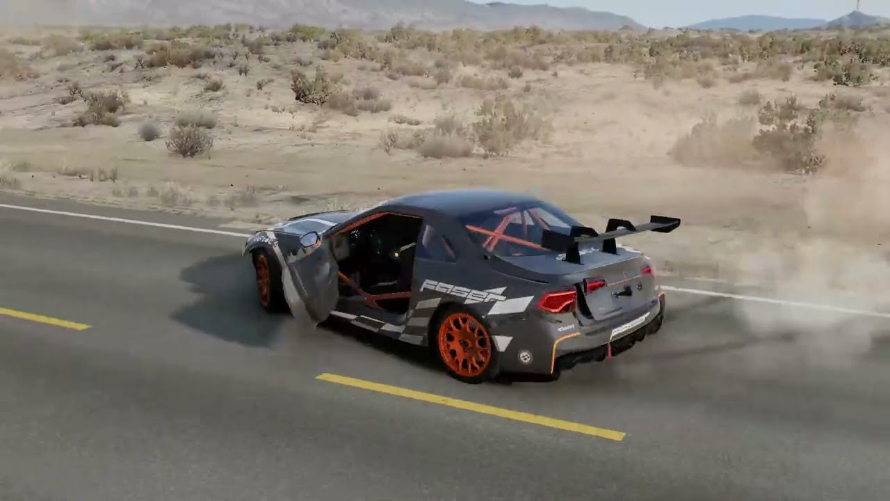 Realistic High-Speed Car Crashes in BeamNG.drive #1 | Ultra Detailed Crash Compilation