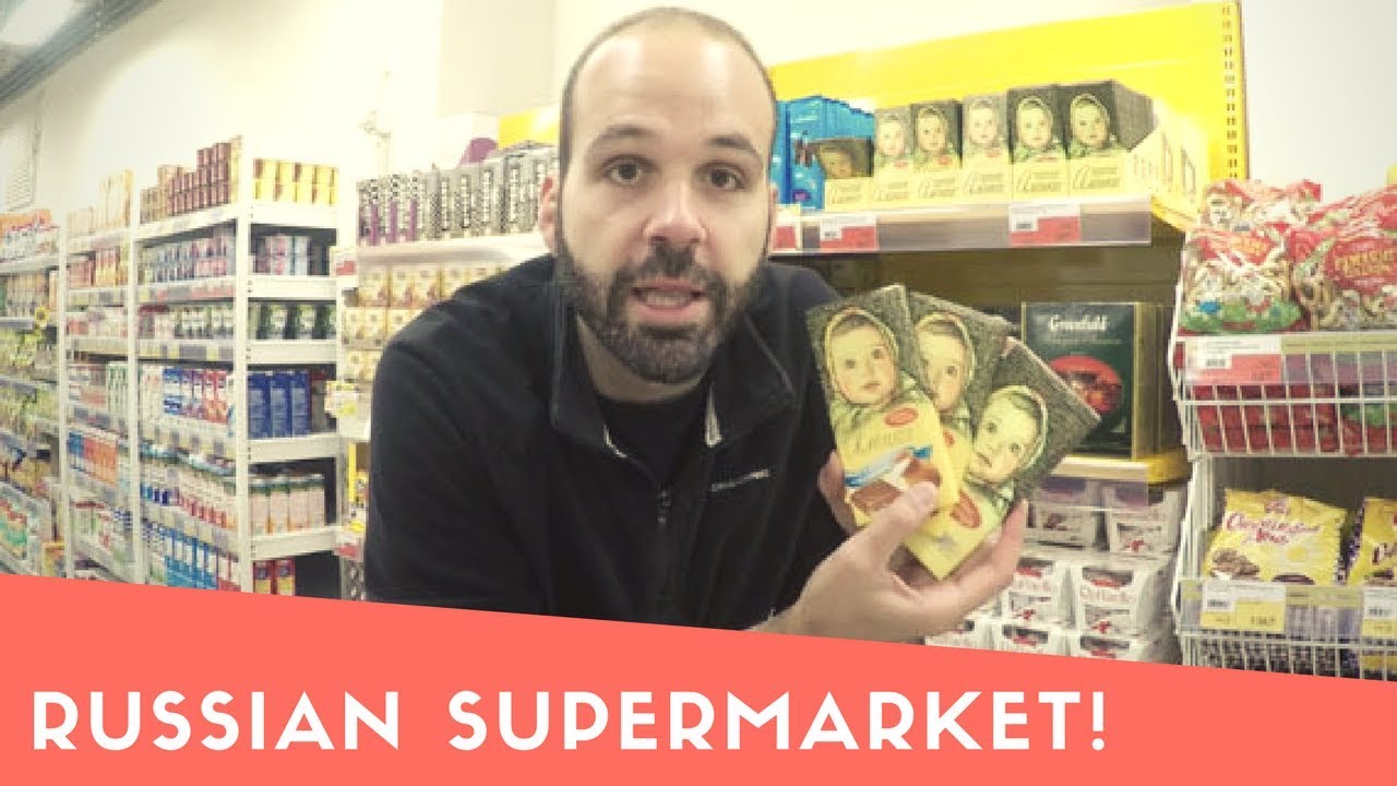 Shopping in a Russian Supermarket!