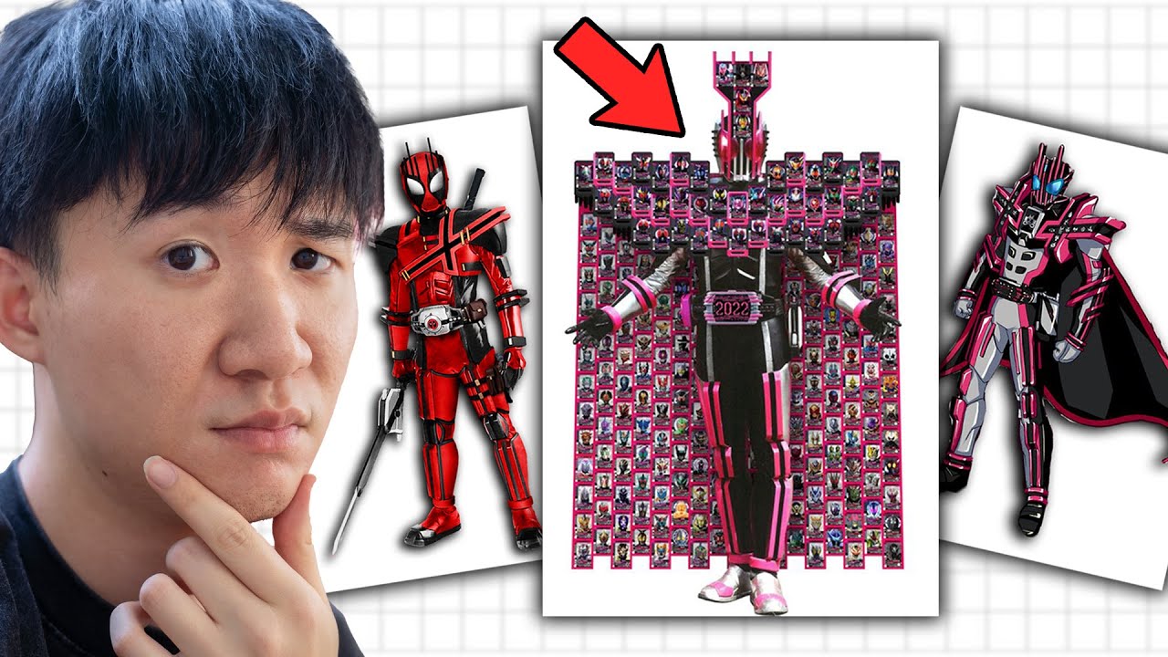 The BEST and WORST Kamen Rider Decade Fan Forms...