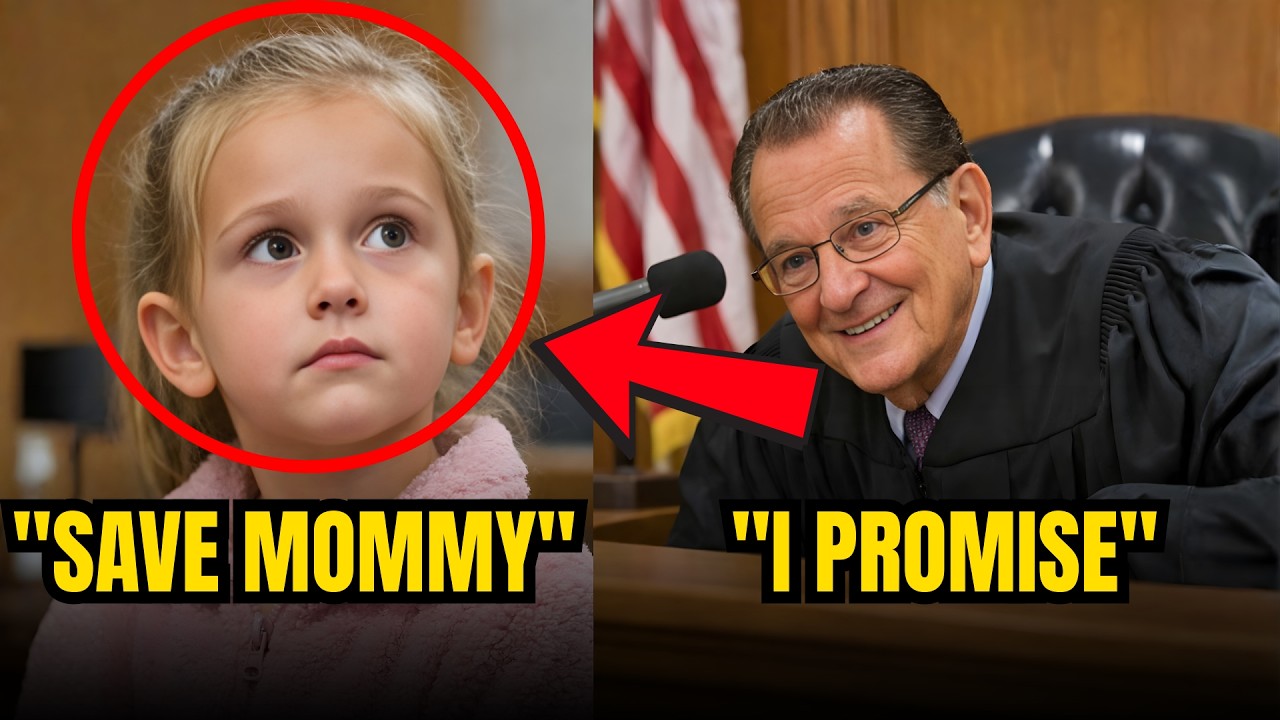 Шестилетняя девочка умоляет судью «спасти мою маму» — обещание судьи Каприо вызвало слезы в зале ...