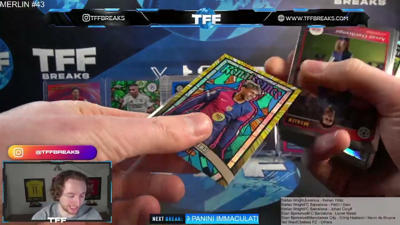 Topps Merlin Uefa Club Competitions 2024/25 12 Box Case PYT/PYP #43