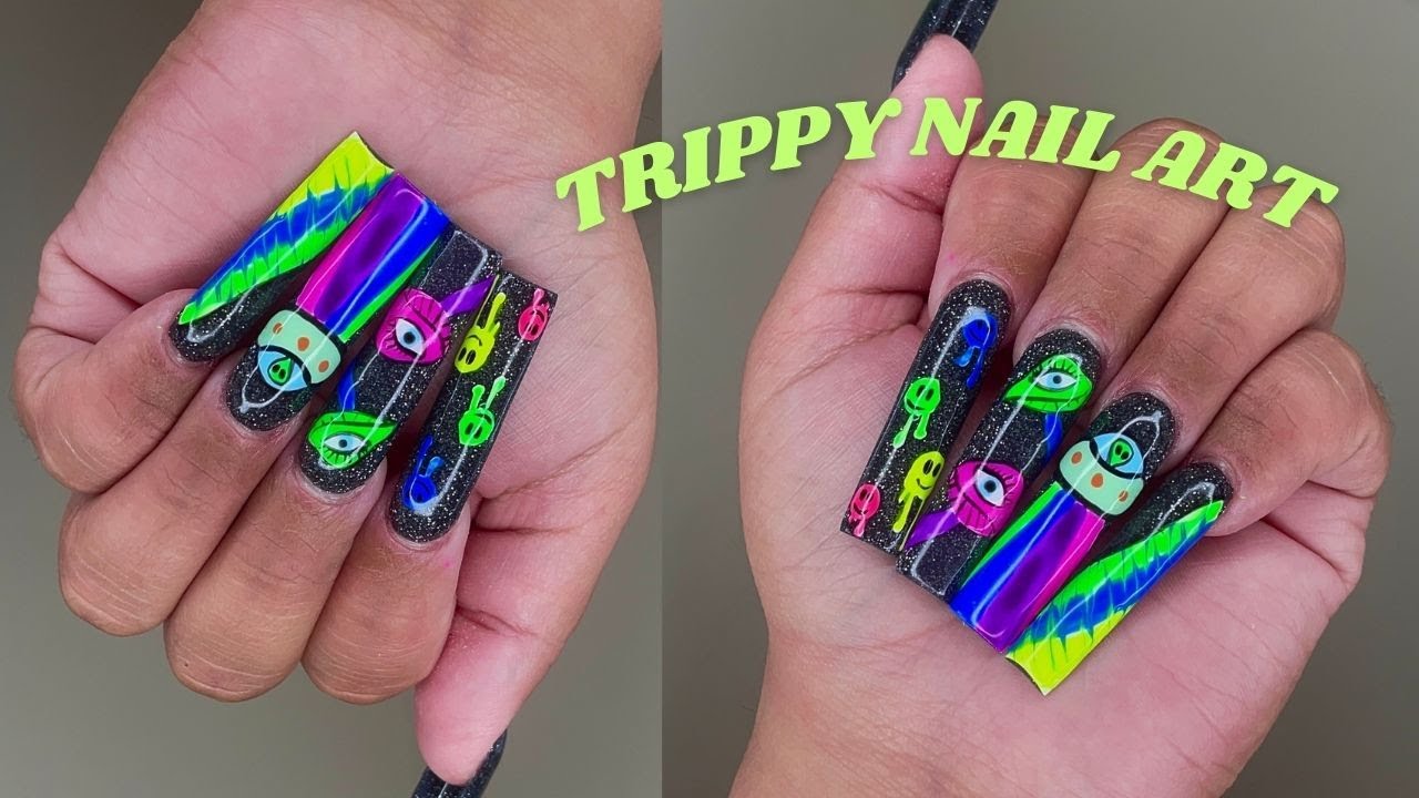 Trippy Nail Art Tutorial