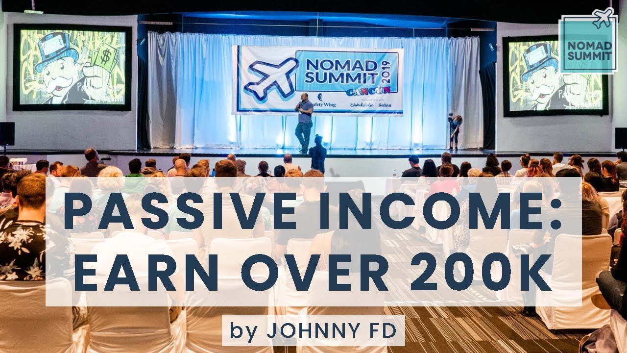 Creative Passive Income as a Digital Nomad - Johnny FD [2019]