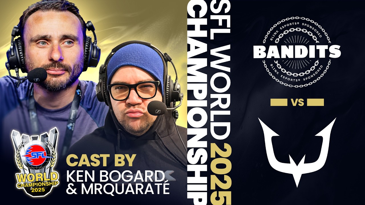 SFL WORLD CHAMPIONSHIP 2025 - BANDITS vs REJECT - Street Fighter 6