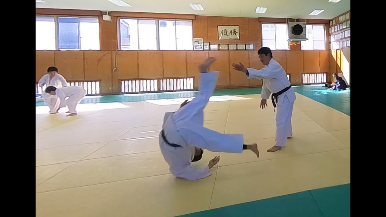 今日の稽古【三箇条岩石落とし】１月11日