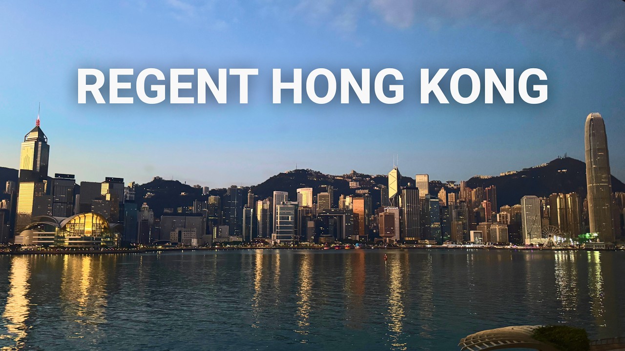 Regent Hong Kong - Luxury hotel with amazing views!