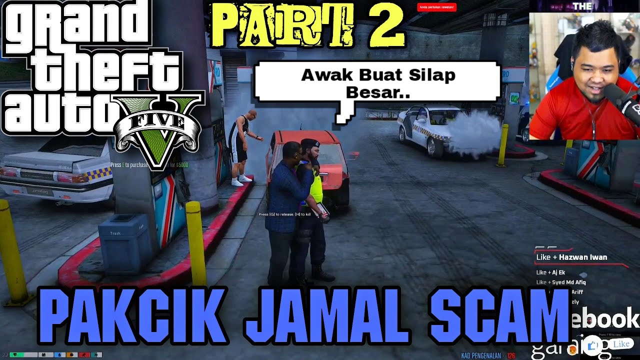 🔴 GTA V | Chiko Pakcik Jamal Perlukan Bantuan PART 2