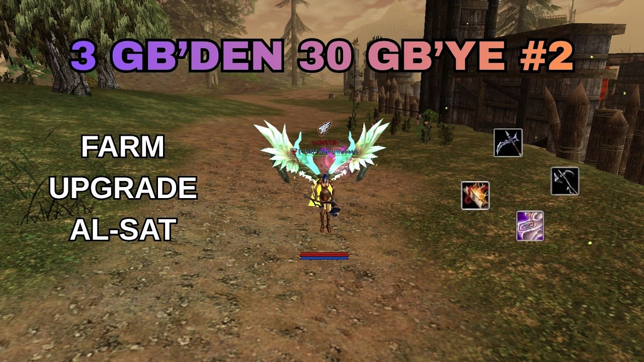 SİLAH TAMAM, SET TAMAM | 3 GB’DEN 30 GB’YE #2 | Knight Online Pandora BP Farm & Pazar Serisi