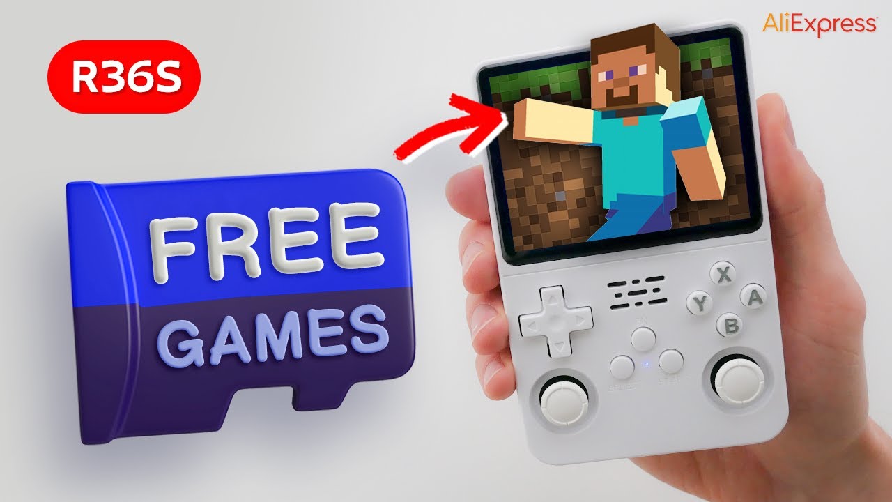 FREE Portmaster Games for R36S Console | Minecraft | RVGL | Celeste