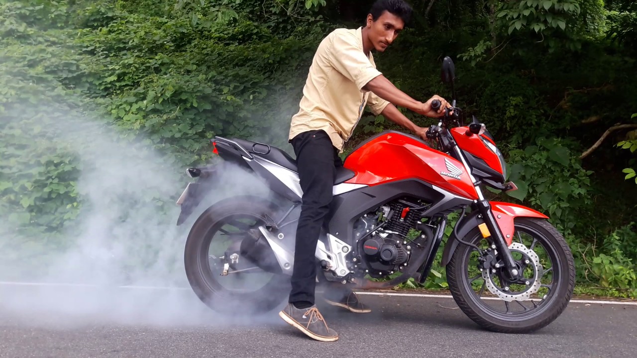 HONDA HORNET160 R BURNOUT