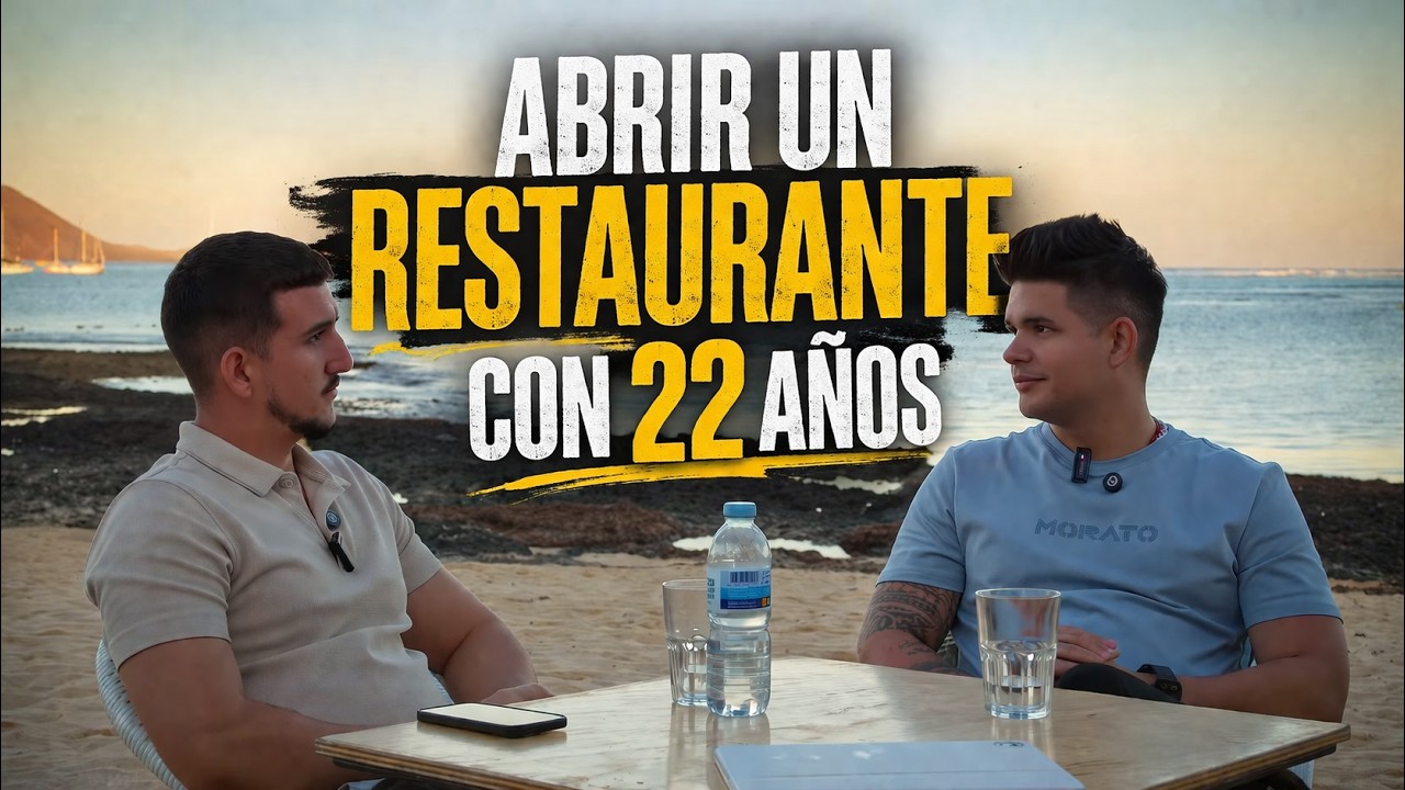 Con 22 años abre su propio restaurante en España. Langosta cubana y mucho más nos cuenta.