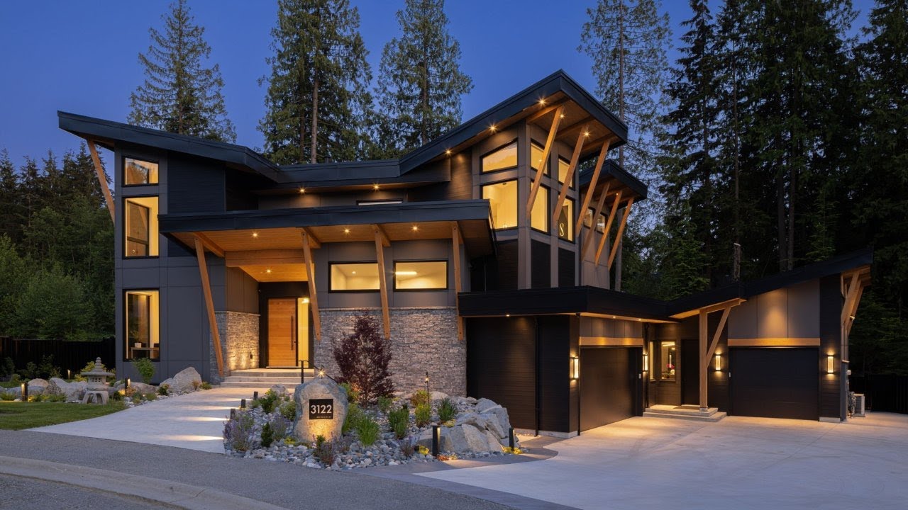 Cedar and Stone - SGDI Custom Home and Interior Design - Anmore, BC