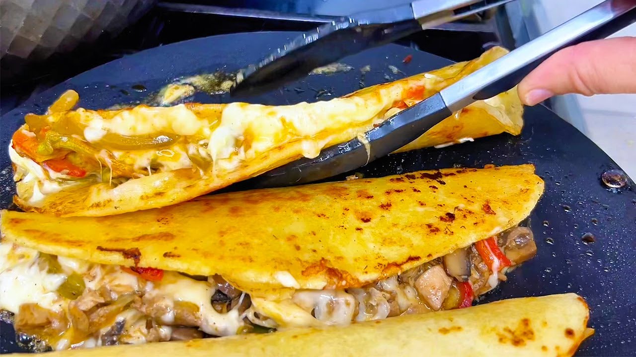 😱🌮Quesadillas/Machetes de Flor de Calabaza Fáciles y Rápidas🔥🇲🇽
