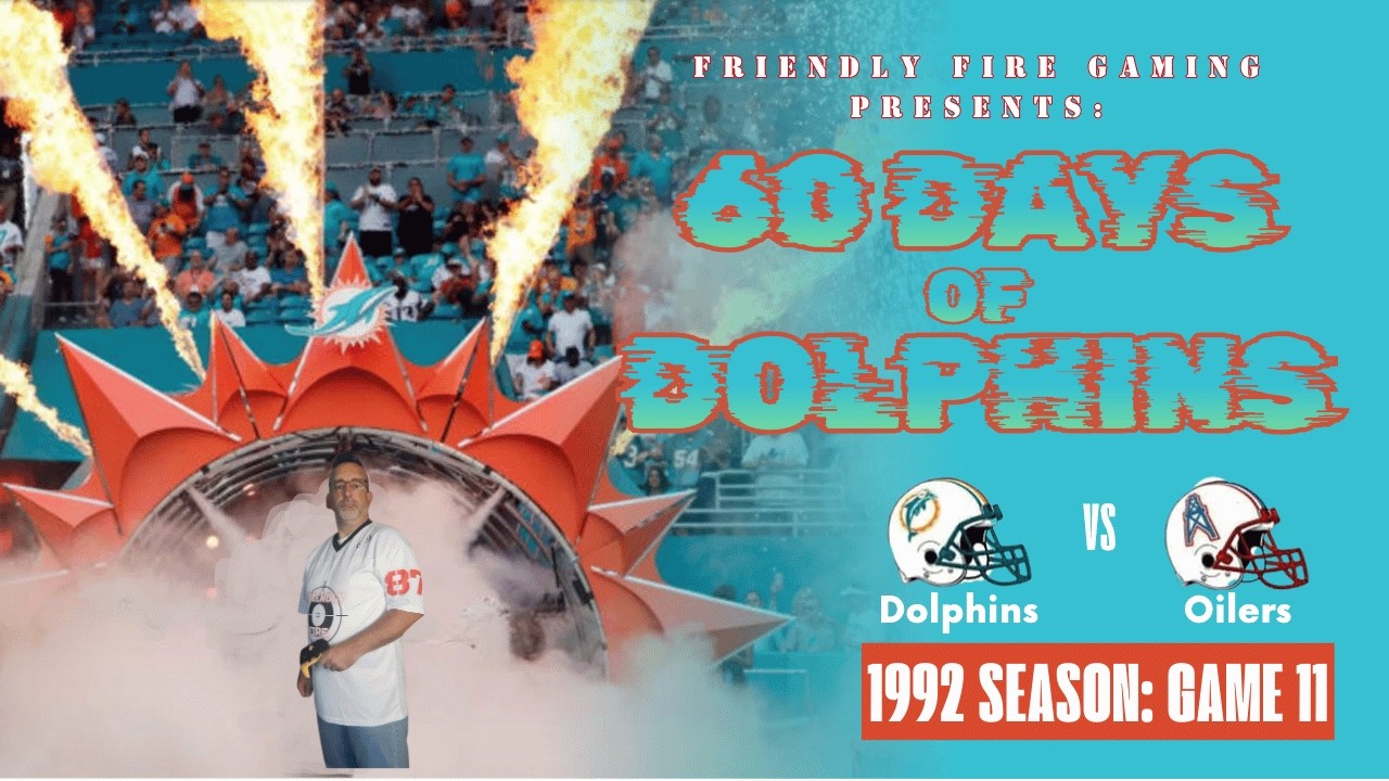 60 Days of Dolphins: 1992 Season, Game 31 v HOU