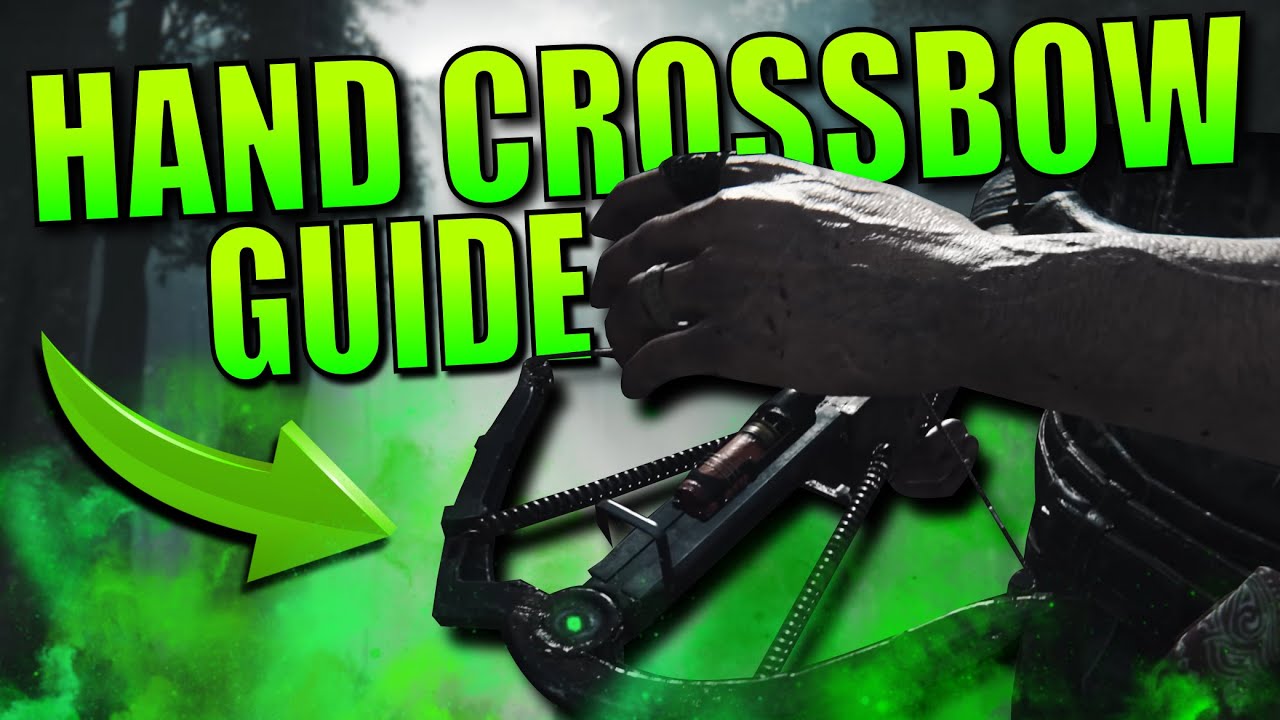 REXNOR's Hand Crossbow Guide, 2023! (Hunt: Showdown)