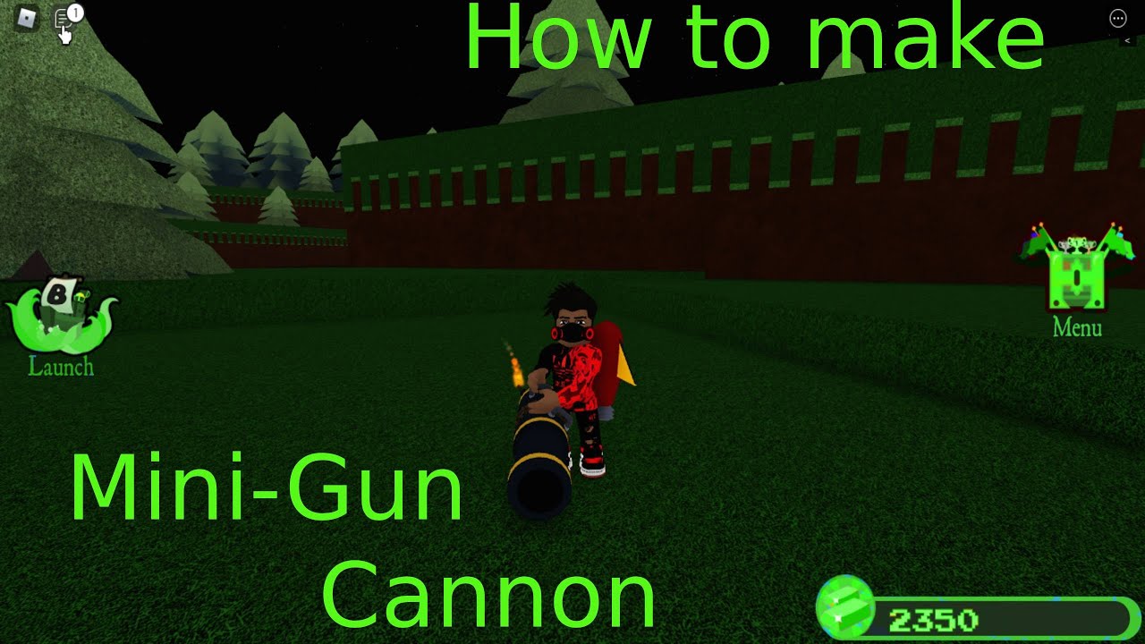 How to make a rapid fire Rocket launcher | Roblox Build A Boat For Treasure