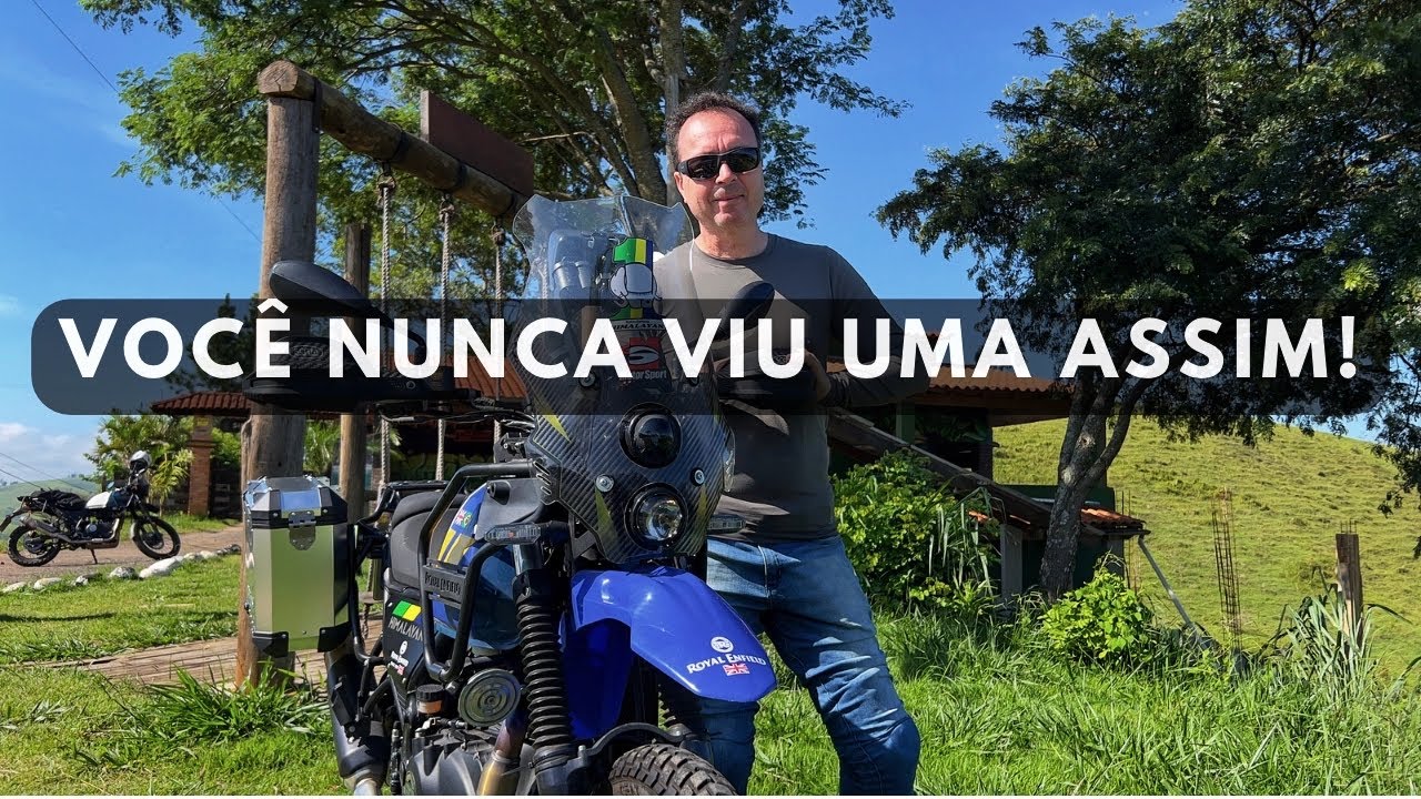 A HIMALAYAN MAIS MODIFICADA DO BRASIL! 🇧🇷