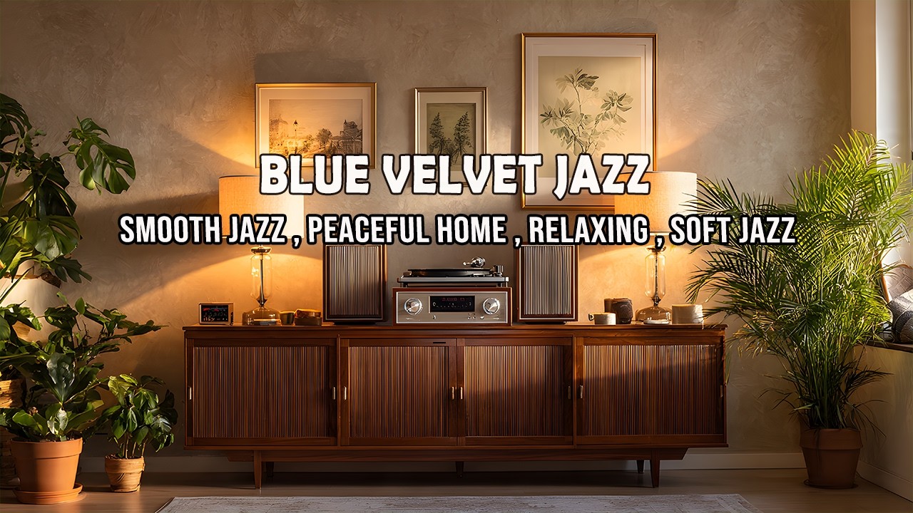 Blue Velvet Jazz — Peaceful Jazz Flow for Stress Relief 💫