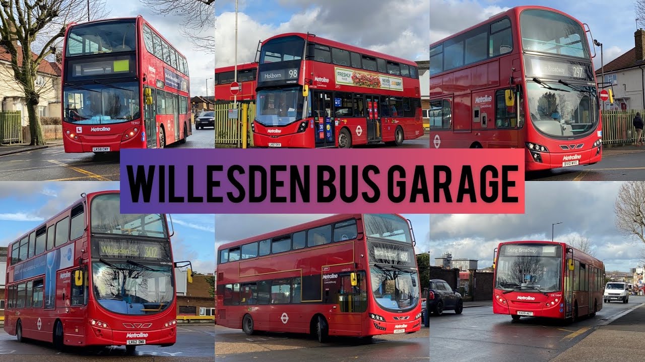 Bus Observations At Willesden Bus Garage