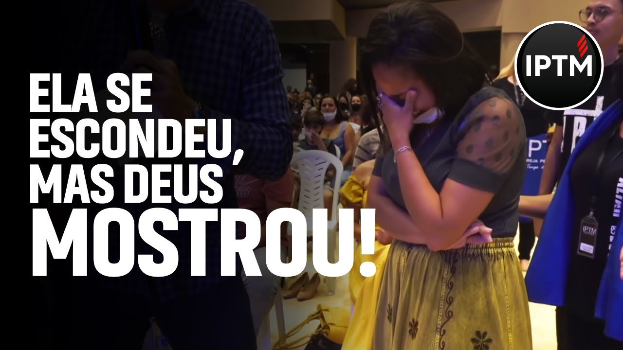 ELA SE ESCONDEU, MAS DEUS MOSTROU! - Pr Leonardo Sale