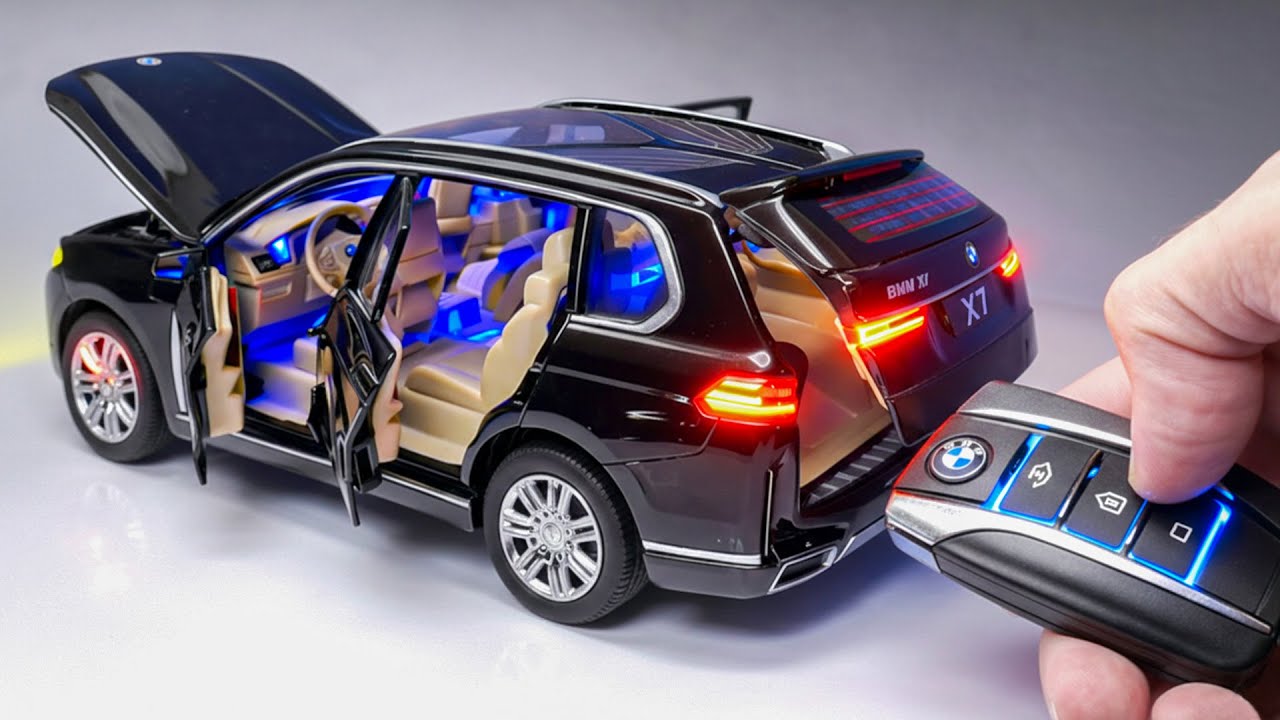 Unboxing of Scale Model Car BMW X7 Collection 1:18 | Diecast Model Car | Miniature Diecast Zone