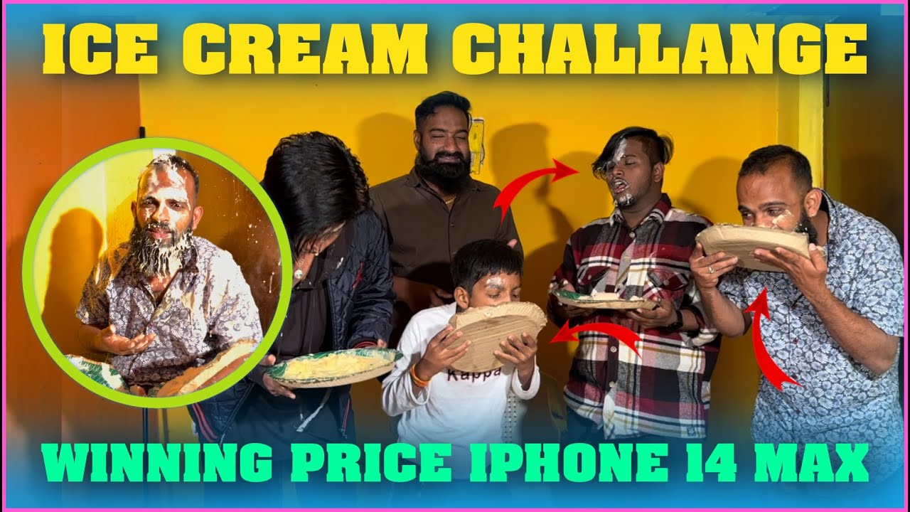 ice Cream Challenge Winning Price IPhone 14 Max | Pareshan Gangu