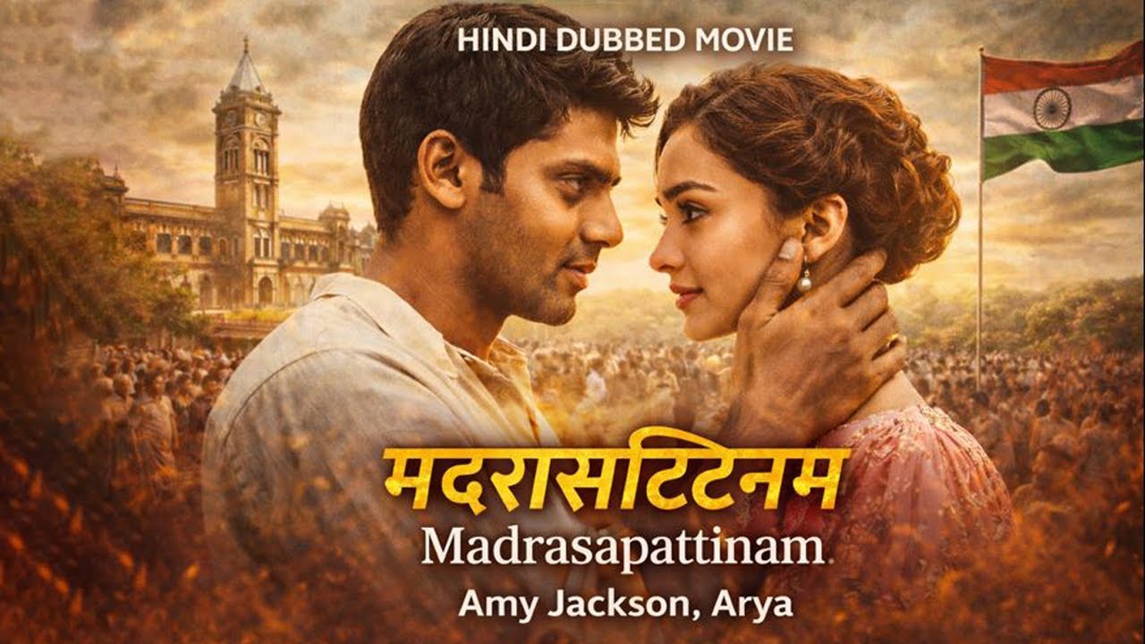 Madrasapattinam | Hindi Dubbed Movie | Historical Romance | Arya & Amy Jackson | Republic Day 2026