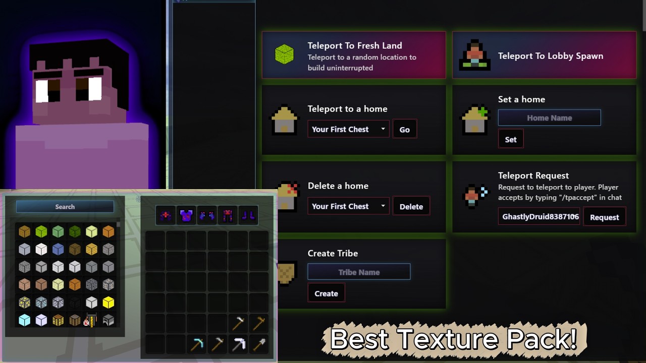 New Texture Pack For BLOXD IO! (1.5k subs release!)