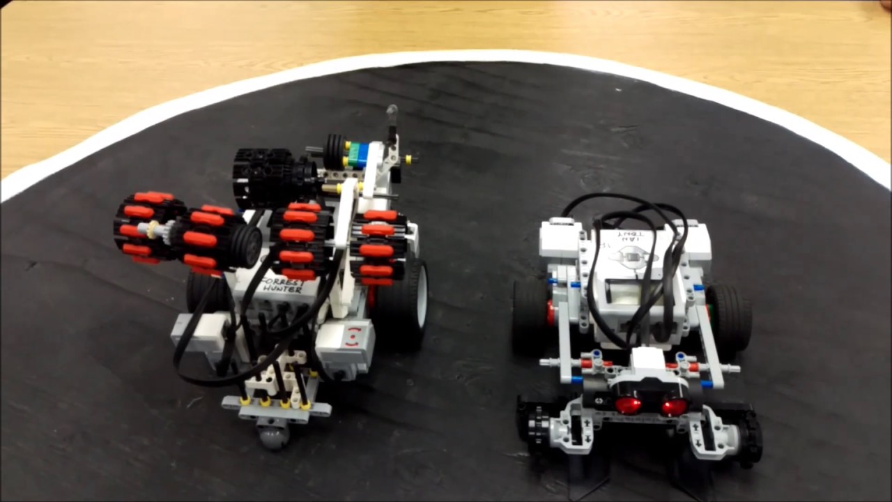 "LEGO EV3 Sumo Bot Challenge Compilation"